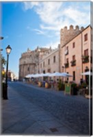 Framed Spain, Castilla y Leon Region Restaurants along the City of Avila