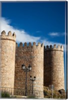 Framed Spain, Castilla y Leon Region, Avila Scenic Medieval City Walls