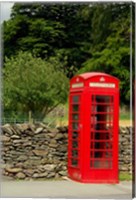 Framed England, Cumbria, Grasmere, Phone Booth