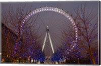 Framed England, London, London Eye Amusement Park