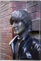 Framed John Lennon, Mathew Street, Liverpool, England