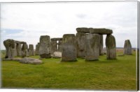 Framed Stonehenge Monument, England