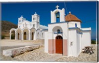 Framed Church in Small Town of Dryos, Paros, Greece
