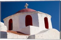 Framed One of Many Chapels, Mykonos, Greece