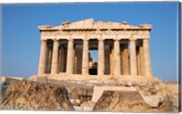 Framed Parthenon, Ancient Architecture, Acropolis, Athens, Greece