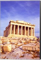 Framed Parthenon on Acropolis, Athens, Greece