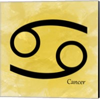 Framed Cancer - Yellow