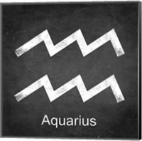 Framed Aquarius - Black