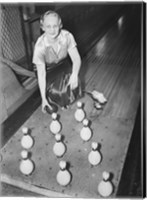 Framed Bowling Alley, 1936