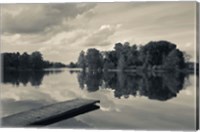 Framed Lake Galve, Trakai Historical National Park, Lithuania V