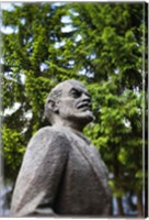 Framed Lithuania, Grutas Park, Statue of Lenin II