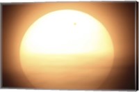 Framed Venus Transiting in front of the Sun I