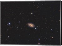 Framed Messier 109, a barred spiral galaxy in the Constellation Ursa Major