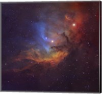 Framed Tulip Nebula (Sh2-101) in Cygnus
