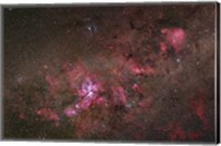 Framed NGC 3372, The Eta Carinae Nebula I
