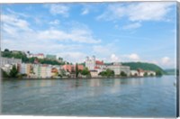 Framed Danube River, Passau