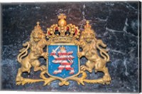 Framed Kupferberg Family Crest