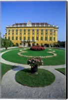 Framed Schonbrunn Palace, Vienna, Austria
