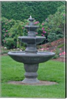 Framed Fountain at KIngsbrae Garden