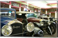 Framed Peugeot Car Museum, Montbeliard, France