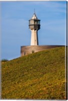 Framed Champagne Ardenne Lighthouse in Mame, France