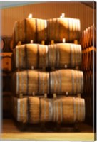 Framed Oak Barrels, Maison Giraud-Hemart