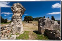 Framed Greek and Roman Ruins, Aleria