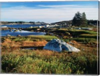 Framed Nova Scotia Coastline