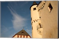 Framed Marksburg Castle in Germany