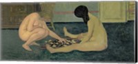 Framed Nude Women Playing at Draughts, 1897