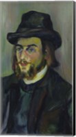 Framed Portrait of Erik Satie (1866-1925), 1892-93