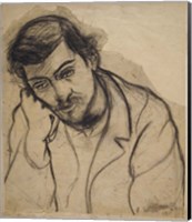 Framed Utrillo Pensive, 1911