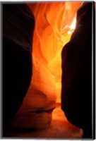 Framed Antelope Canyon Silhouettes