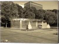 Framed Tokyo Fountain