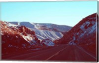 Framed Death Valley Road