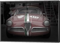 Framed Racing Alfa Romeo