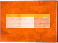 Framed Orange Paper 3