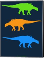 Framed Dinosaur Family 10