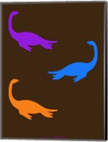 Framed Dinosaur Family 21