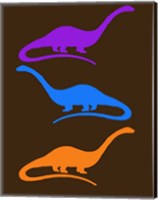 Framed Dinosaur Family 26