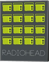 Framed Radiohead Yellow