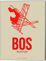Framed BOS Boston 1