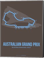 Framed Australian Grand Prix 2