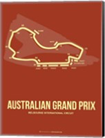 Framed Australian Grand Prix 3