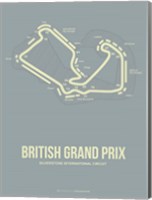 Framed British Grand Prix 1