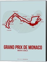 Framed Monaco Grand Prix 3