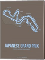 Framed Japanese Grand Prix 1