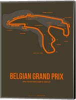 Framed Belgian Grand Prix 1