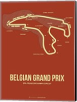 Framed Belgian Grand Prix 2