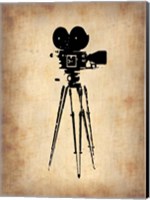 Framed Vintage Film Camera